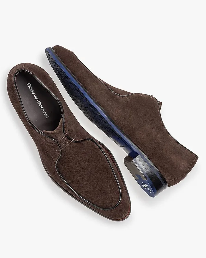 Lace Shoes Men Floris Van Bommel De Stapper 5400 Suede