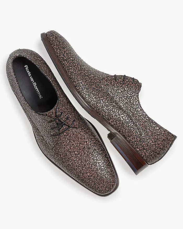 Lace Shoes Men Floris Van Bommel De Stijler 2010 Metallicprint