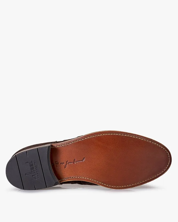 Lace Shoes Men Floris Van Bommel Olda 0411 Suede