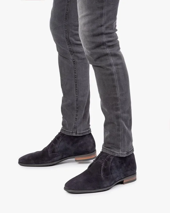 Lace Shoes Men Floris Van Bommel Sella 0300 Suede
