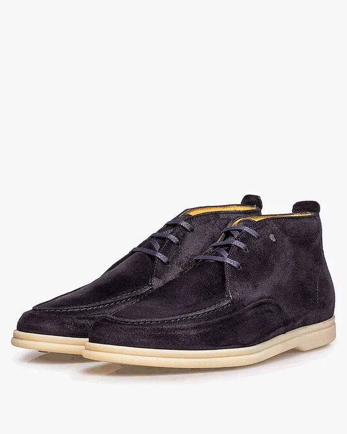 Lace Shoes Men Floris Van Bommel Volta 0124 Suede