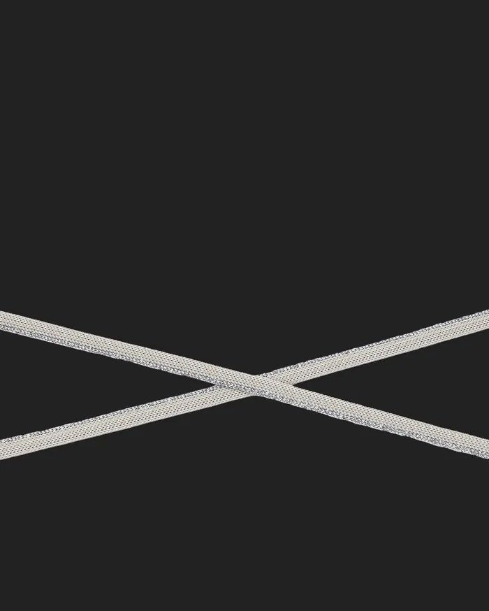 Laces P448 Women Shoelaces Silver Sparkle Laces P448 Women Shoelaces Silver Sparkle