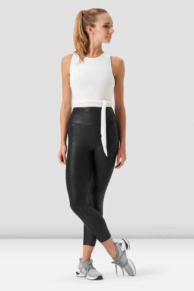Ladies Thea Wrap Back Top White Adult Tops Bloch