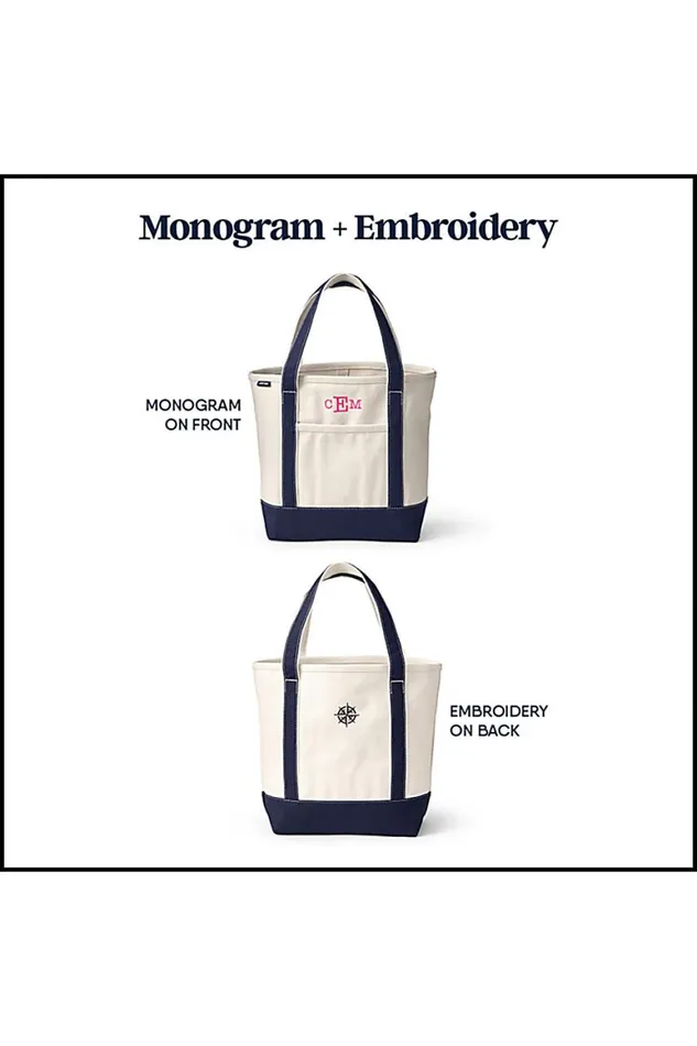 Lands039 End Accessories Men Colorblock Medium Open Top Canvas Tote Bag Soft Tea Rose Lands039 End Accessories Men Colorblock Medium Open Top Canvas Tote Bag Soft Tea Rose
