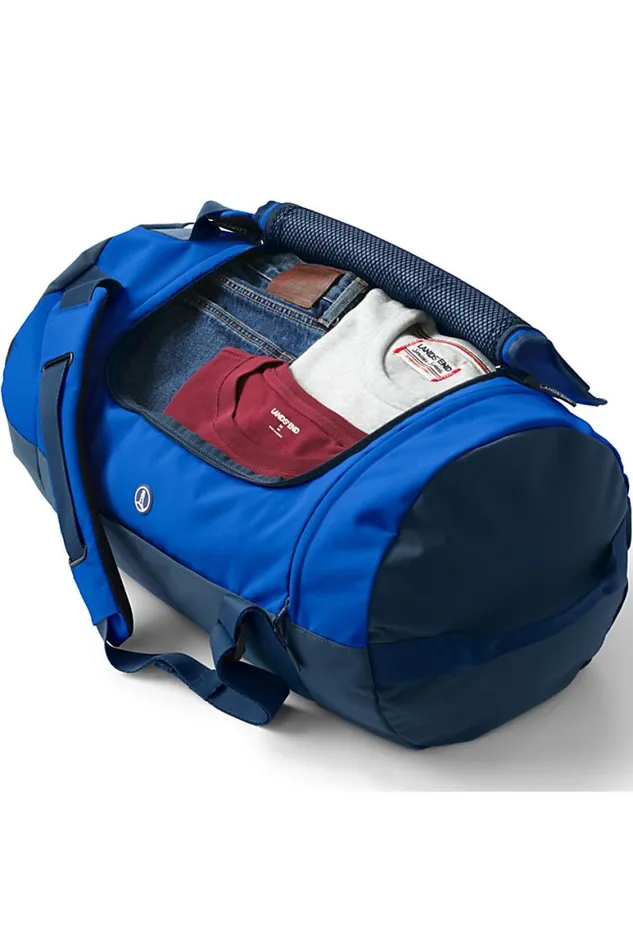 Lands039 End Accessories Men Expedition Travel Convertible Duffle Backpack Radiant Navy Lands039 End Accessories Men Expedition Travel Convertible Duffle Backpack Radiant Navy