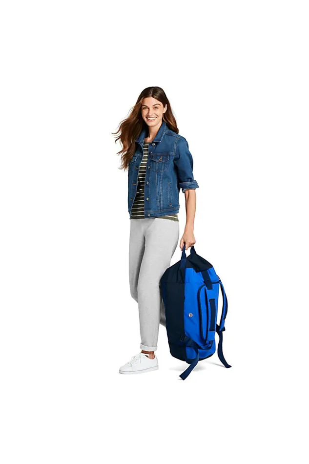 Lands039 End Accessories Men Expedition Travel Convertible Duffle Backpack Radiant Navy Lands039 End Accessories Men Expedition Travel Convertible Duffle Backpack Radiant Navy