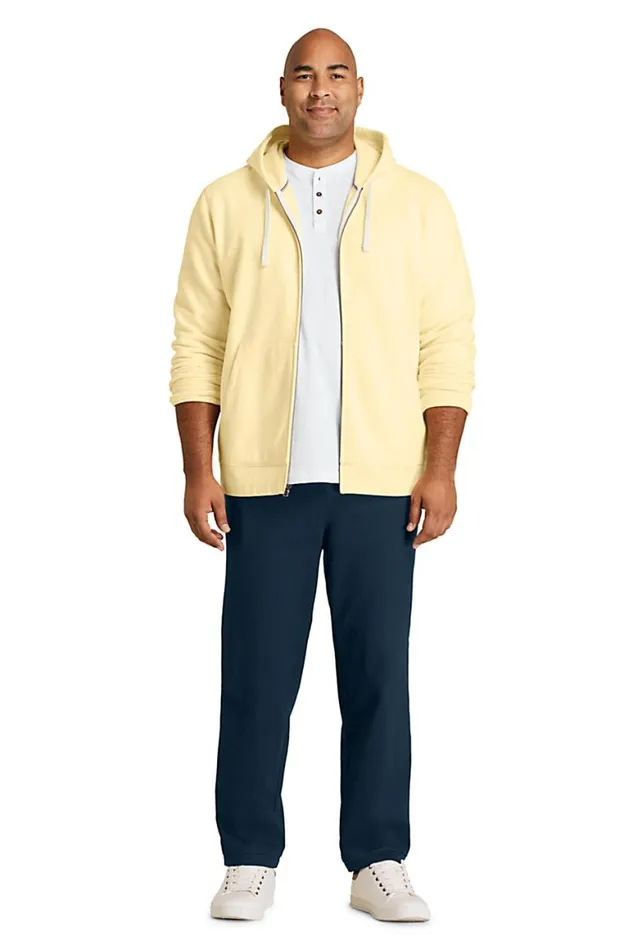 Lands039 End Chinos and Casual Pants Men Big And Tall Jersey Knit Sweatpants Radiant Navy