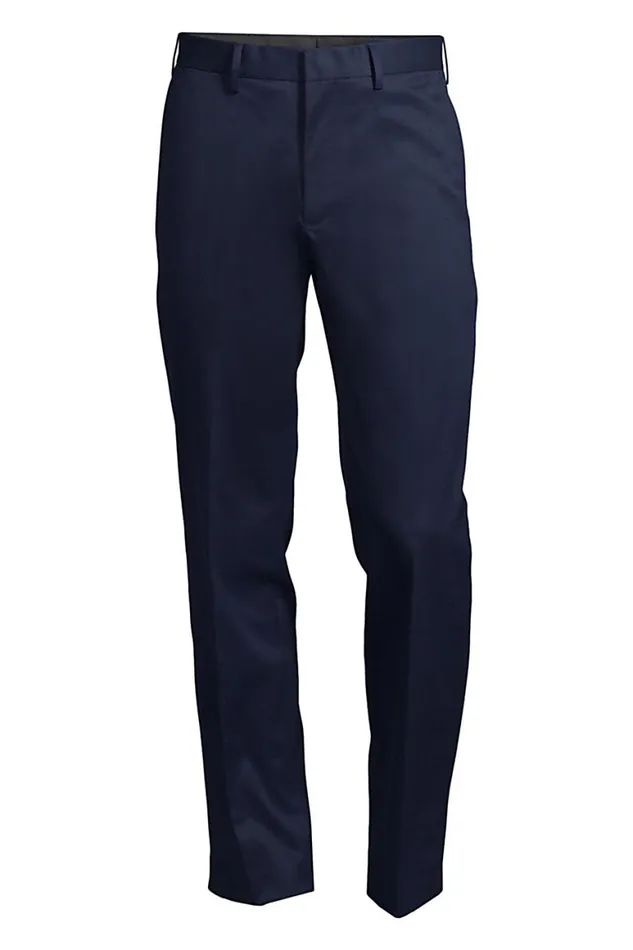 Lands039 End Chinos and Casual Pants Men Traditional Fit No Iron Twill Dress Pants Radiant Navy Lands039 End Chinos and Casual Pants Men Traditional Fit No Iron Twill Dress Pants Radiant Navy