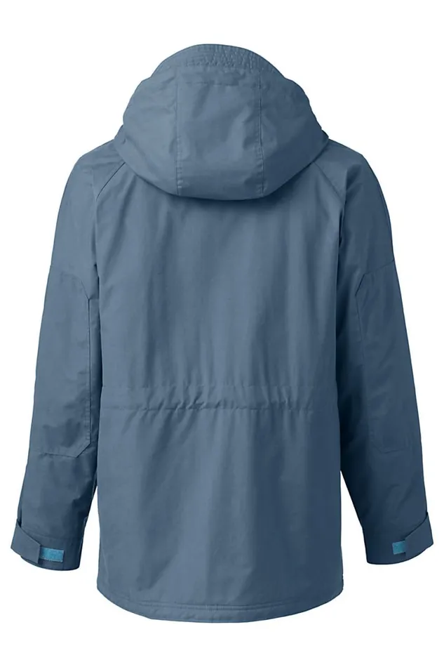 Lands039 End Coats and Jackets Men Bayfield Cotton Parka Bering Sea Blue Lands039 End Coats and Jackets Men Bayfield Cotton Parka Bering Sea Blue