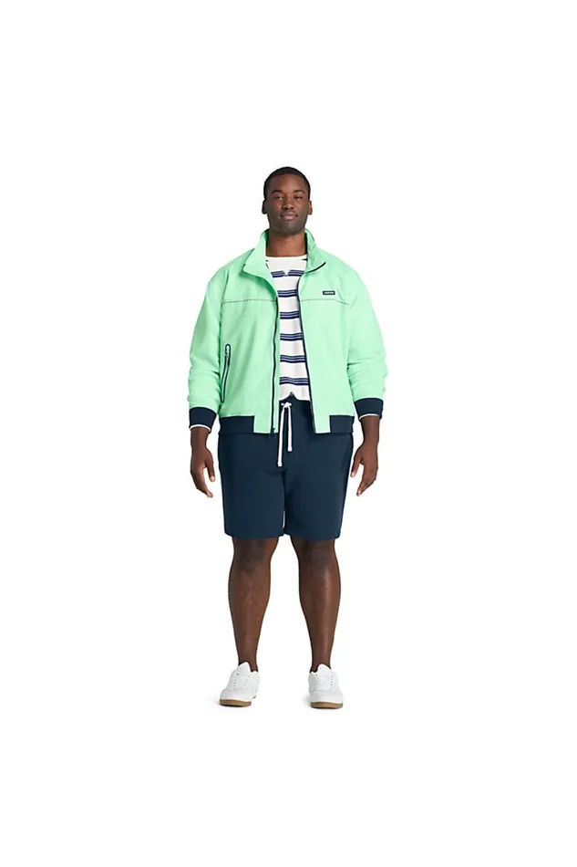 Lands039 End Coats and Jackets Men Big And Tall Lightweight Classic Squall Jacket Radiant Navy