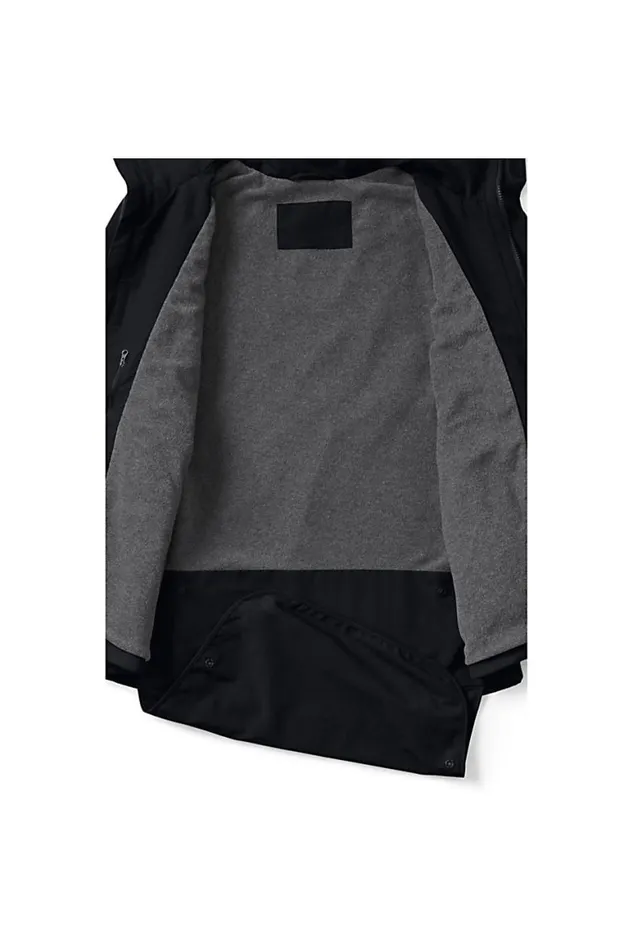 Lands039 End Coats and Jackets Men Big Outrigger Fleece Lined Jacket Black Lands039 End Coats and Jackets Men Big Outrigger Fleece Lined Jacket Black