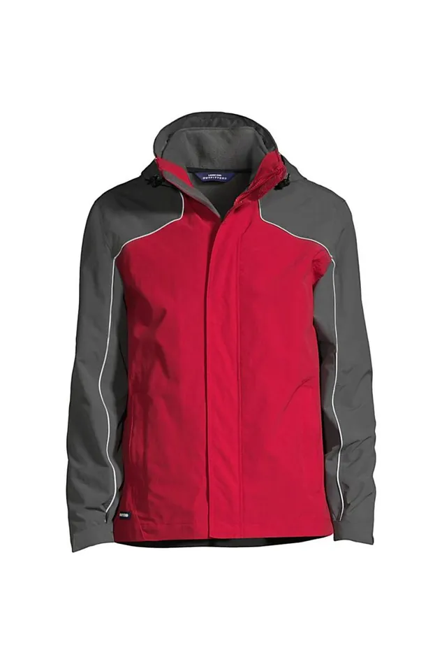 Lands039 End Coats and Jackets Men Regular 3 In 1 Squall Jacket Rich Red Lands039 End Coats and Jackets Men Regular 3 In 1 Squall Jacket Rich Red