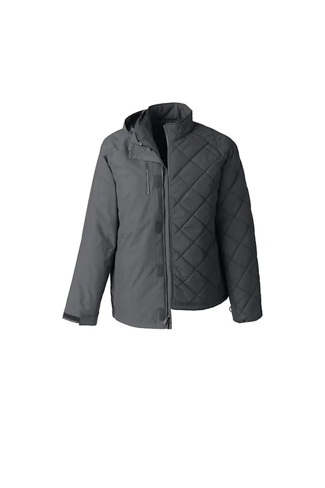 Lands039 End Coats and Jackets Men Squall System Shell Arctic Gray Lands039 End Coats and Jackets Men Squall System Shell Arctic Gray