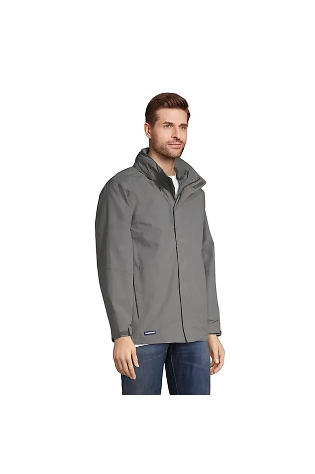 Lands039 End Coats and Jackets Men Squall System Shell Arctic Gray Lands039 End Coats and Jackets Men Squall System Shell Arctic Gray