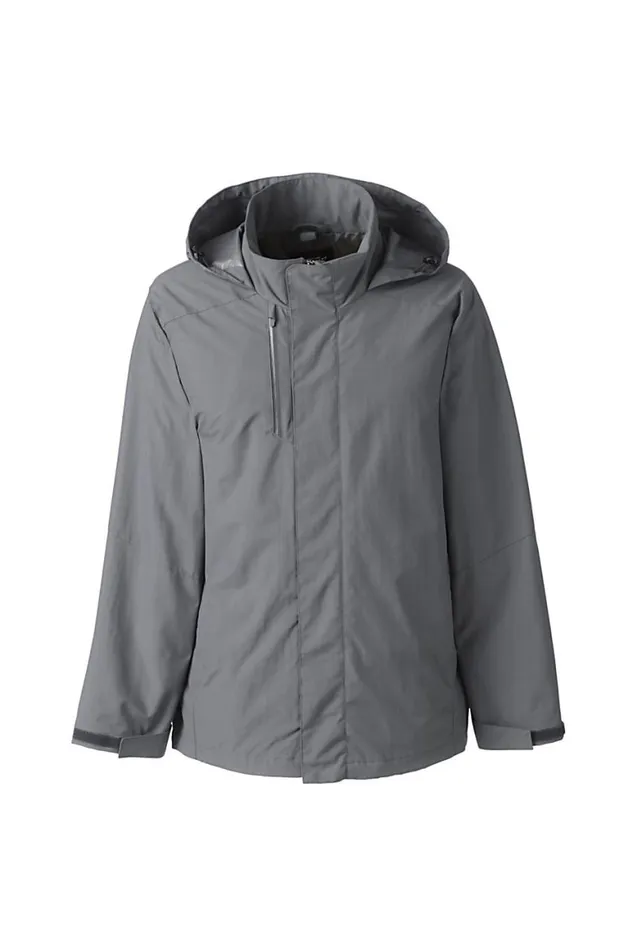 Lands039 End Coats and Jackets Men Squall System Shell Arctic Gray Lands039 End Coats and Jackets Men Squall System Shell Arctic Gray