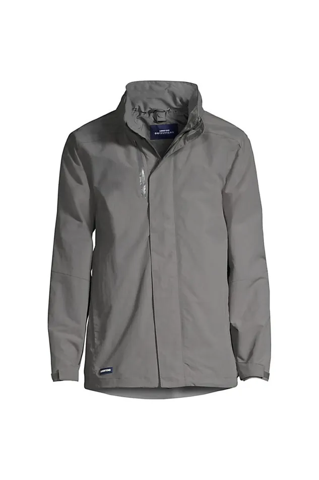 Lands039 End Coats and Jackets Men Squall System Shell Arctic Gray Lands039 End Coats and Jackets Men Squall System Shell Arctic Gray