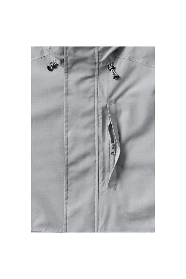 Lands039 End Coats and Jackets Men Waterproof Raincoat With Hood Ultimate Gray Lands039 End Coats and Jackets Men Waterproof Raincoat With Hood Ultimate Gray