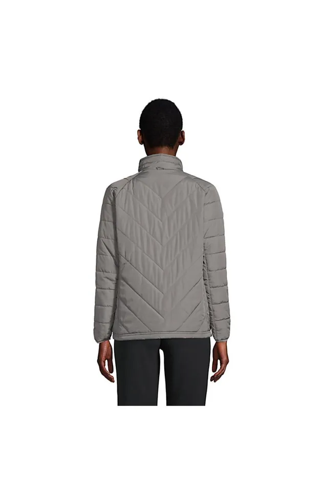 Lands039 End Coats and Jackets Women Insulated Jacket Arctic Gray Lands039 End Coats and Jackets Women Insulated Jacket Arctic Gray