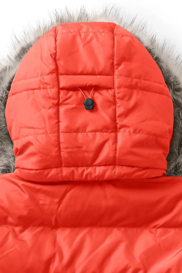 Lands039 End Coats and Jackets Women Plus Size 600 Down Winter Long Coat With Hood Crimson Orange Lands039 End Coats and Jackets Women Plus Size 600 Down Winter Long Coat With Hood Crimson Orange