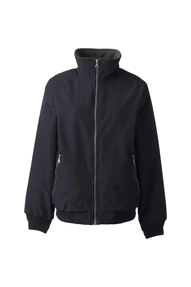 Lands039 End Coats and Jackets Women Plus Size Classic Squall Jacket Black Lands039 End Coats and Jackets Women Plus Size Classic Squall Jacket Black