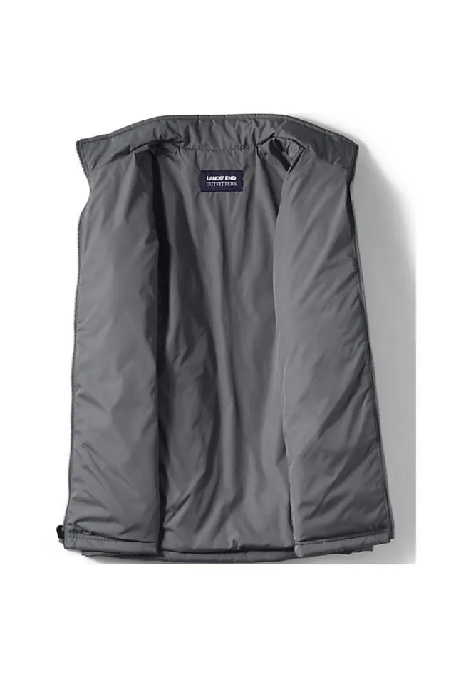Lands039 End Coats and Jackets Women Plus Size Insulated Jacket Arctic Gray