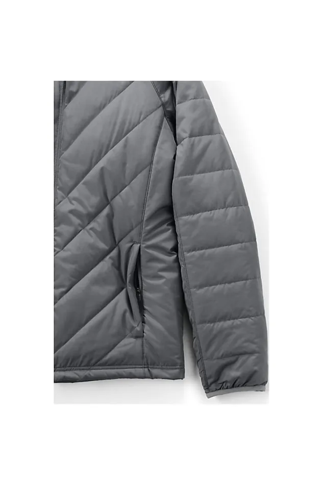 Lands039 End Coats and Jackets Women Plus Size Insulated Jacket Arctic Gray