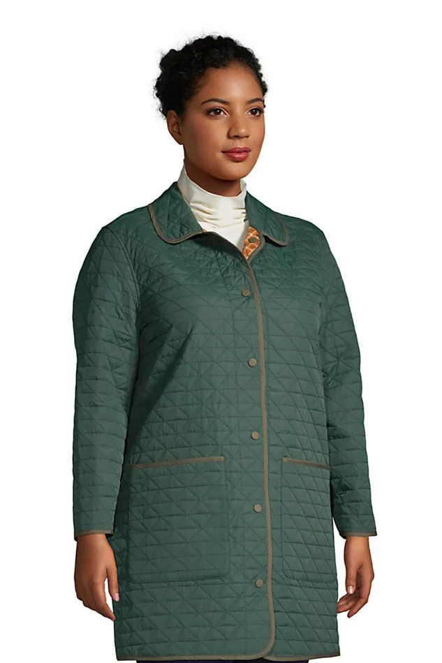 Lands039 End Coats and Jackets Women Plus Size Insulated Primaloft Eco Reversible Coat Deep Woodland Green Lands039 End Coats and Jackets Women Plus Size Insulated Primaloft Eco Reversible Coat Deep Woodland Green