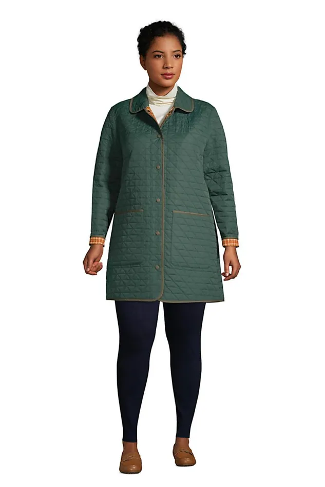 Lands039 End Coats and Jackets Women Plus Size Insulated Primaloft Eco Reversible Coat Deep Woodland Green Lands039 End Coats and Jackets Women Plus Size Insulated Primaloft Eco Reversible Coat Deep Woodland Green