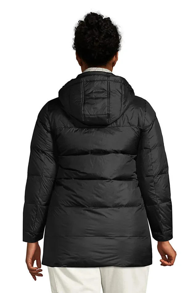 Lands039 End Coats and Jackets Women Plus Size Wide Channel Down Jacket Black Lands039 End Coats and Jackets Women Plus Size Wide Channel Down Jacket Black