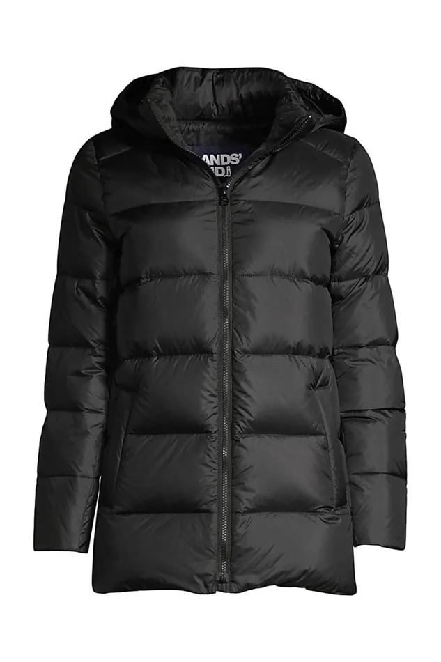 Lands039 End Coats and Jackets Women Plus Size Wide Channel Down Jacket Black Lands039 End Coats and Jackets Women Plus Size Wide Channel Down Jacket Black