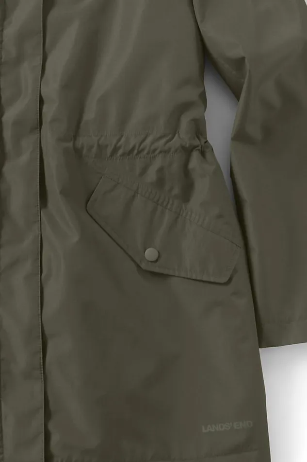 Lands039 End Coats and Jackets Women Waterproof Insulated 3 In 1 Rain Parka Forest Moss