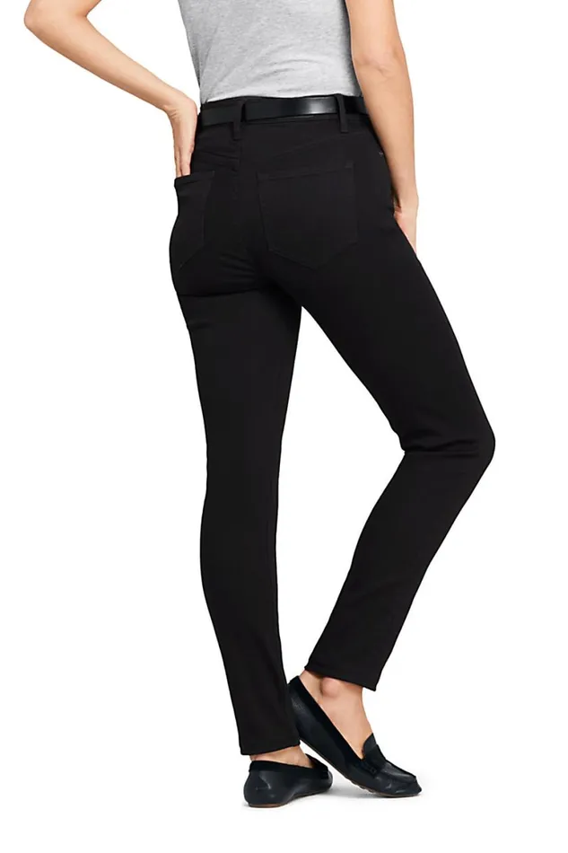 Lands039 End Jeans Women Mid Rise Curvy Skinny Twill Jeans 8211 Black Lands039 End Jeans Women Mid Rise Curvy Skinny Twill Jeans 8211 Black