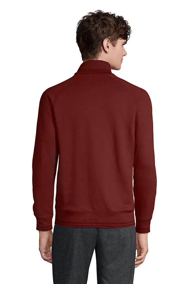 Lands039 End Knit Tops and Tees Men Serious Sweats French Terry Turtleneck Gray Heather Lands039 End Knit Tops and Tees Men Serious Sweats French Terry Turtleneck Gray Heather