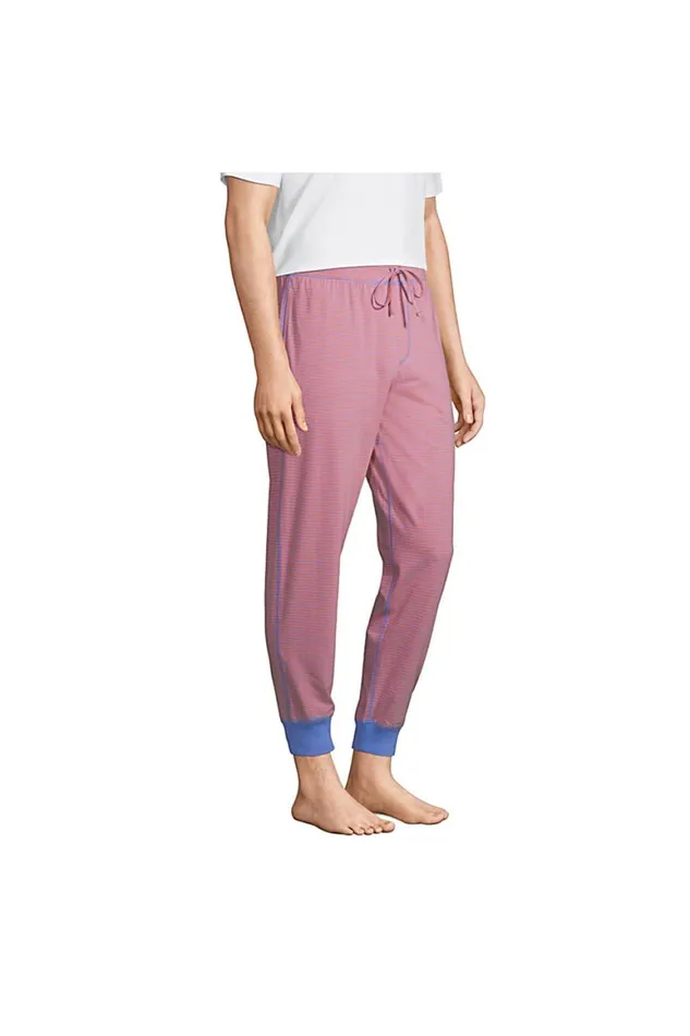 Lands039 End Pajamas and Robes Men Knit Jersey Sleep Jogger Papaya Orange Lands039 End Pajamas and Robes Men Knit Jersey Sleep Jogger Papaya Orange