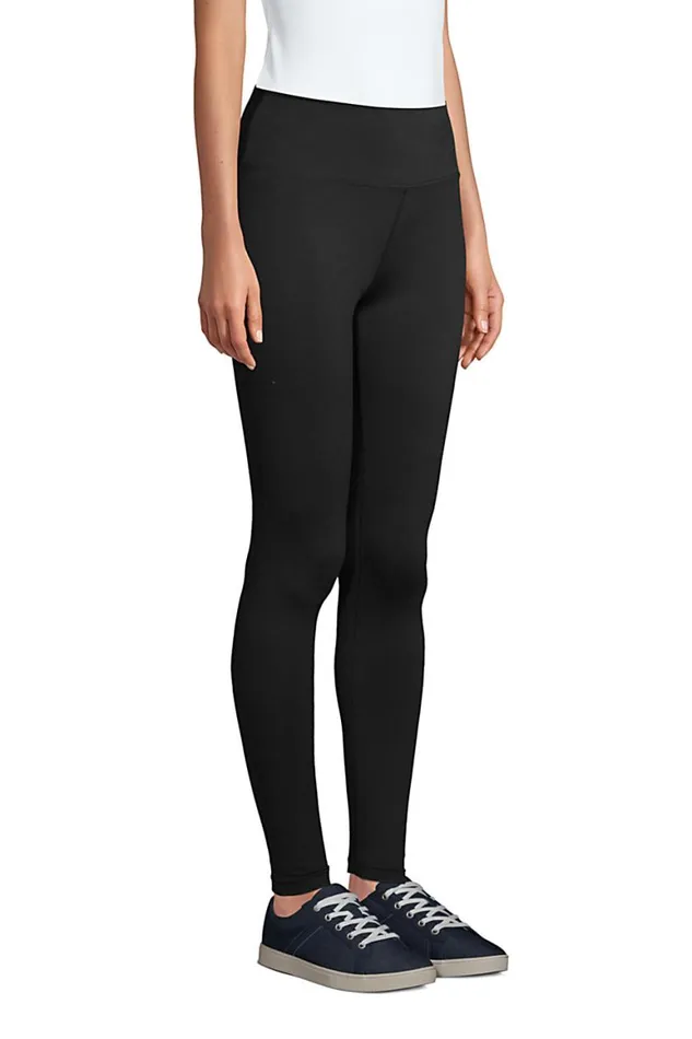 Lands039 End Pants Women Active Seamless Leggings Black Lands039 End Pants Women Active Seamless Leggings Black