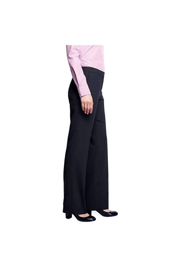 Lands039 End Pants Women Washable Wool Curvy Modern Pants True Navy Lands039 End Pants Women Washable Wool Curvy Modern Pants True Navy