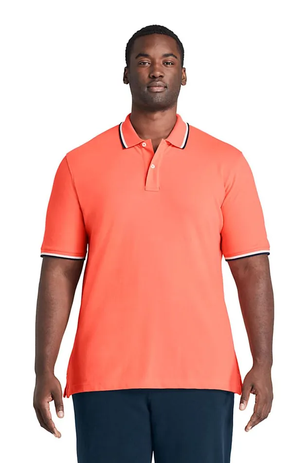 Lands039 End Polo Shirts Men Big And Tall Short Sleeve Comfortfirst Mesh Polo Shirt Papaya Orange Lands039 End Polo Shirts Men Big And Tall Short Sleeve Comfortfirst Mesh Polo Shirt Papaya Orange