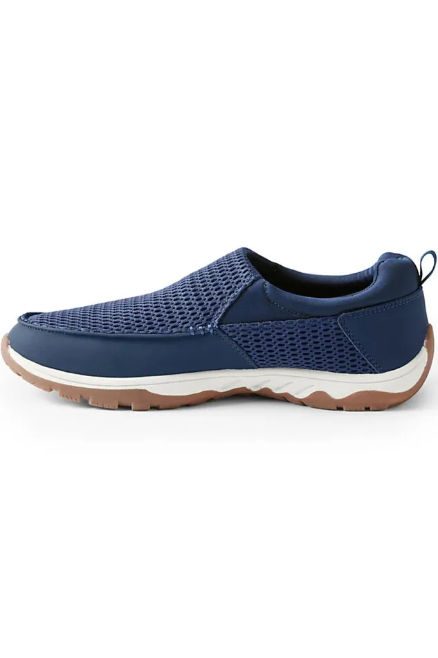 Lands039 End Shoes Men Mesh Slip On Water Shoes Radiant Navy Lands039 End Shoes Men Mesh Slip On Water Shoes Radiant Navy