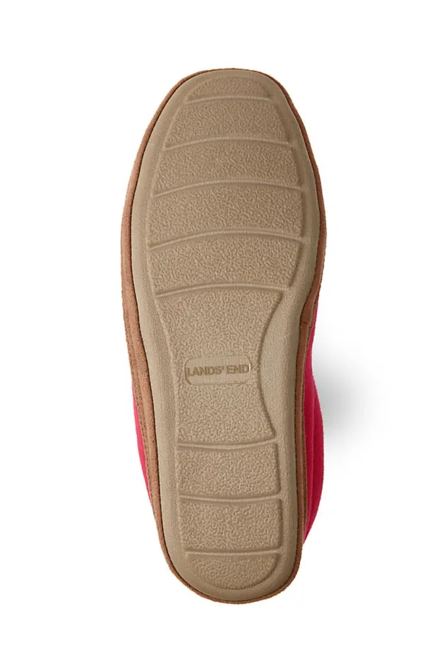 Lands039 End Shoes Men Serious Sweats Slippers Rich Red Lands039 End Shoes Men Serious Sweats Slippers Rich Red