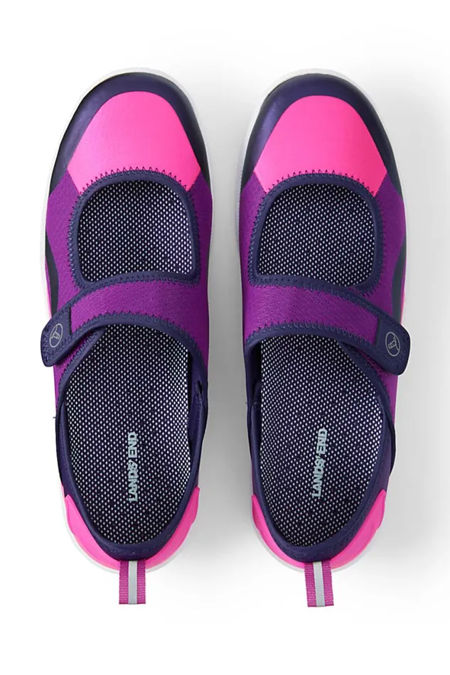 Lands039 End Shoes Women Water Mary Jane Shoes Violet Rose Colorblock Lands039 End Shoes Women Water Mary Jane Shoes Violet Rose Colorblock