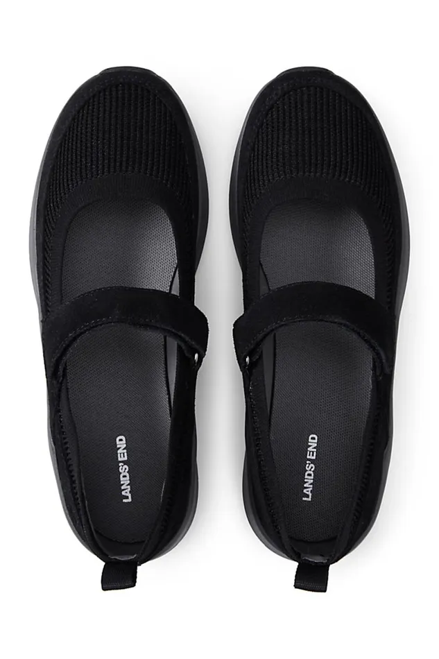Lands039 End Shoes Women Wide Width Lightweight Comfort Mary Jane Shoes Black Lands039 End Shoes Women Wide Width Lightweight Comfort Mary Jane Shoes Black