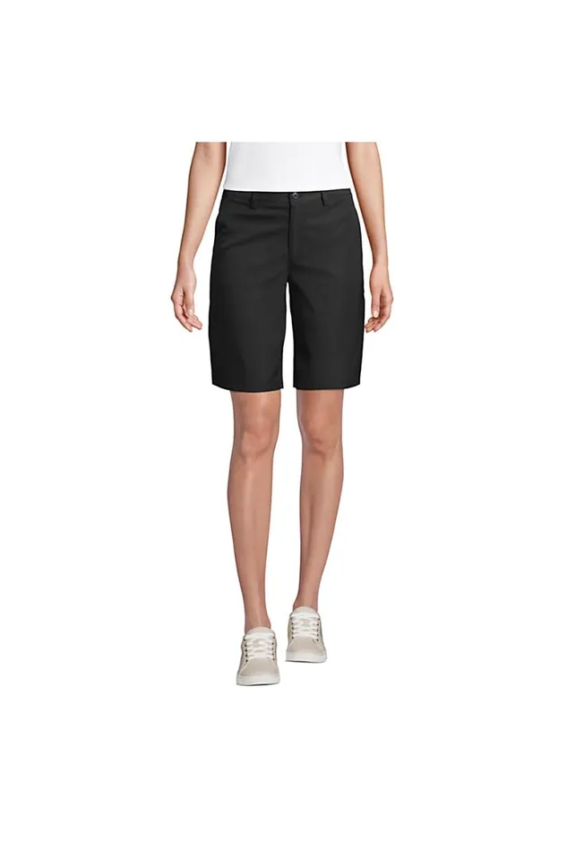 Lands039 End Shorts Women Active Chino Shorts Black