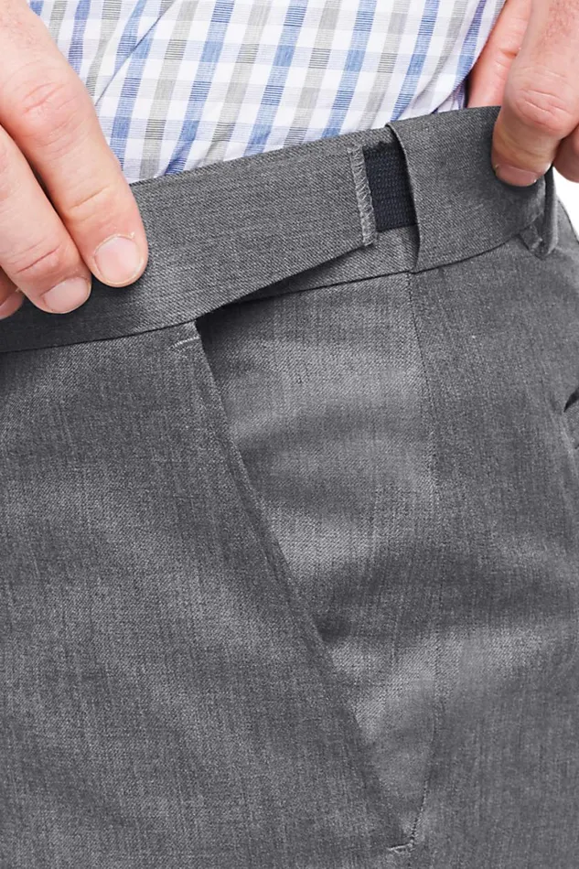 Lands039 End Suits and Separates Men Big And Tall Comfort Waist Wool Gabardine Dress Pants Charcoal Lands039 End Suits and Separates Men Big And Tall Comfort Waist Wool Gabardine Dress Pants Charcoal