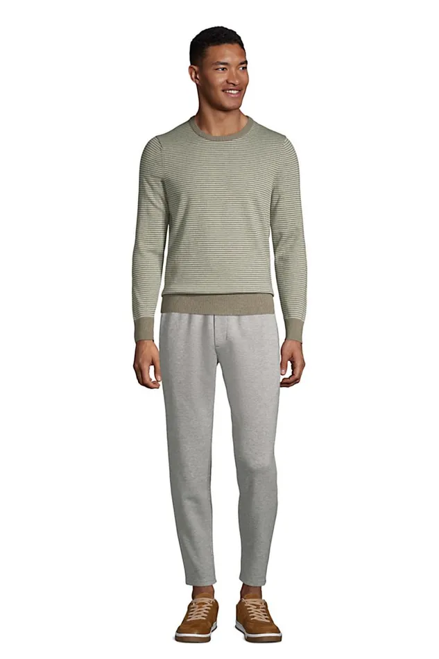 Lands039 End Sweaters Men Performance Crewneck Sweater Royal Cobalt Stripe Lands039 End Sweaters Men Performance Crewneck Sweater Royal Cobalt Stripe