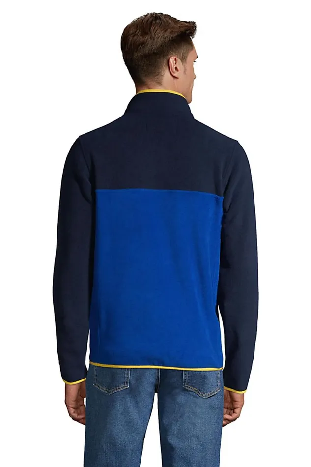 Lands039 End Sweatshirts and Hoodies Men Heritage Fleece Snap Neck Pullover Top Cool Cobalt Lands039 End Sweatshirts and Hoodies Men Heritage Fleece Snap Neck Pullover Top Cool Cobalt