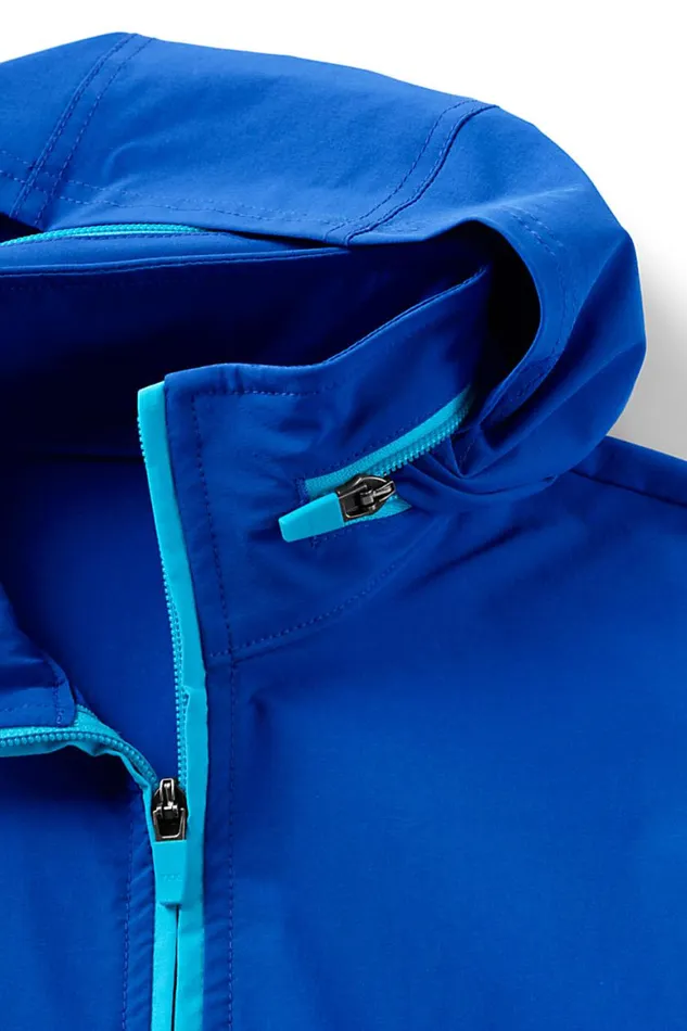 Lands039 End Swimsuits Women Hooded Full Zip Long Sleeve Upf 50 Sun Protection Coverup Jacket With Pockets Electric Blue Lands039 End Swimsuits Women Hooded Full Zip Long Sleeve Upf 50 Sun Protection Coverup Jacket With Pockets Electric Blue