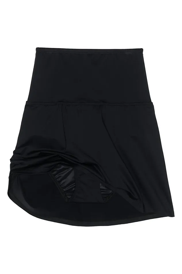 Lands039 End Swimsuits Women Plus Size Chlorine Resistant Tummy Control Ultra High Waisted Modest Swim Skirt Swim Bottoms Black Lands039 End Swimsuits Women Plus Size Chlorine Resistant Tummy Control Ultra High Waisted Modest Swim Skirt Swim Bottoms Black
