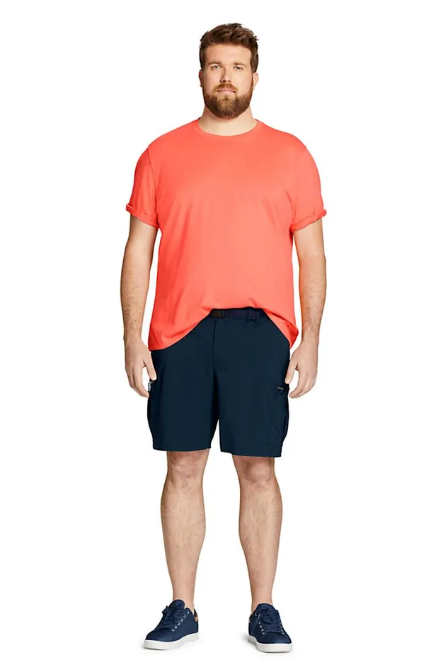 Lands039 End TShirts Men Big And Tall Supert Short Sleeve Tshirt Papaya Orange Lands039 End TShirts Men Big And Tall Supert Short Sleeve Tshirt Papaya Orange