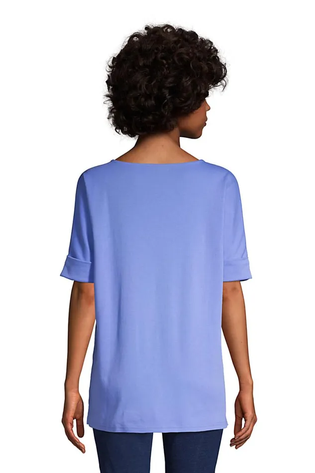 Lands039 End Tops and Tees Women Maternity Cotton Polyester Short Sleeve Shirt Black Lands039 End Tops and Tees Women Maternity Cotton Polyester Short Sleeve Shirt Black