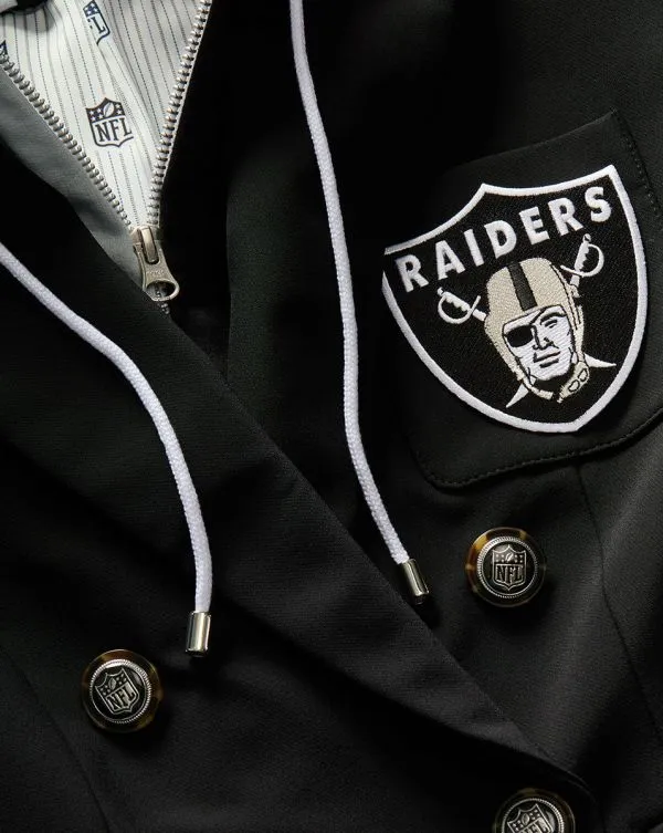 Las Vegas Raiders Dickey Jacket Las Vegas Raiders Women Veronica Beard Jackets and Outerwear Las Vegas Raiders Dickey Jacket Las Vegas Raiders Women Veronica Beard Jackets and Outerwear